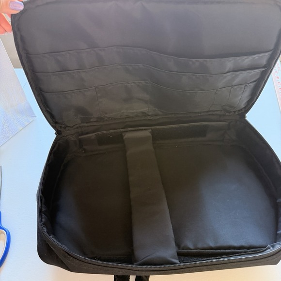 Vintage Apple Laptop Messenger Bag Black Logo Classic - Picture 6 of 7